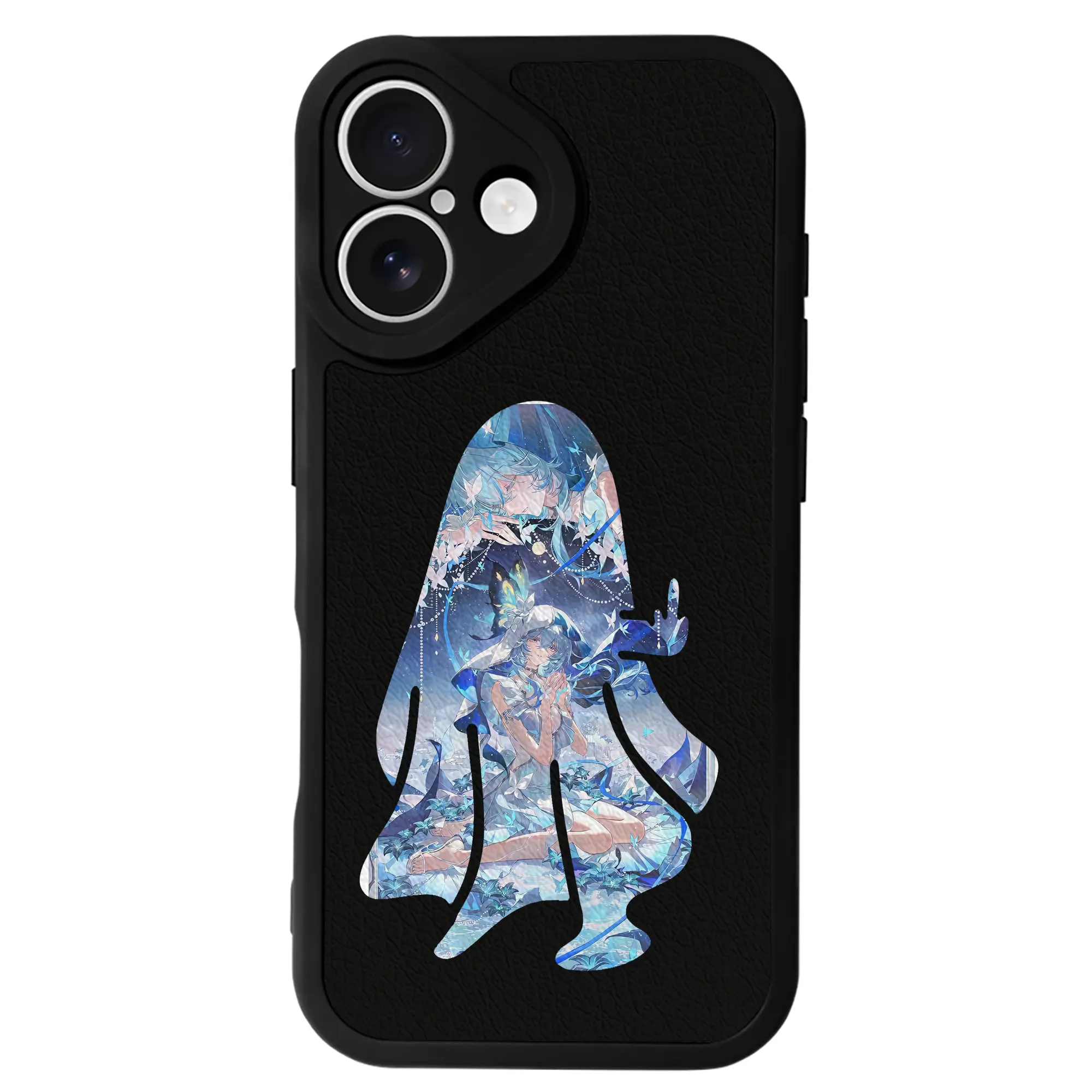 鳴潮 グッズ ショアキーパー - IPhone 16シリーズ対応 ・ シリコンスマホケース ・ レザー調 ・ 高精度フィット ・ 耐衝撃 ・ ワイヤレス充電対応 ・ 精密カット